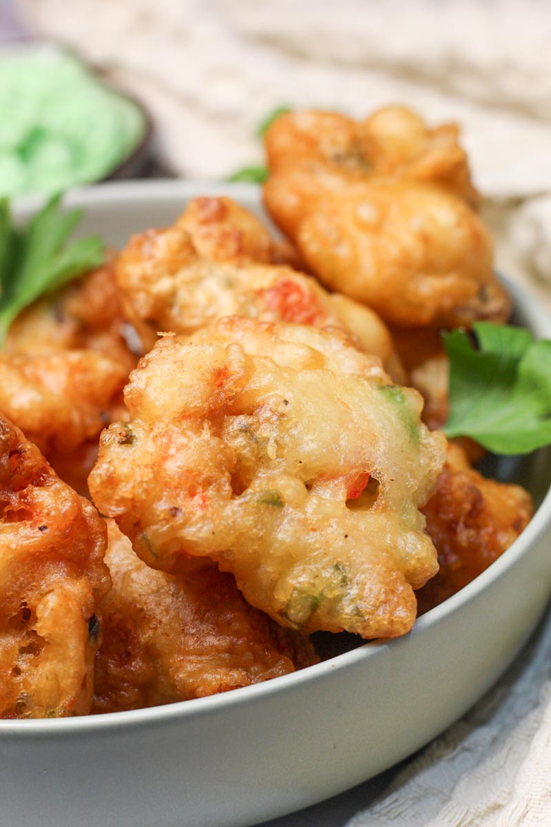 Shrimp Accra (Caribbean Fritters) - Spoonful of Scrumptious