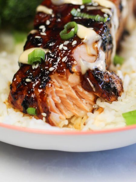 honey soy ginger salmon