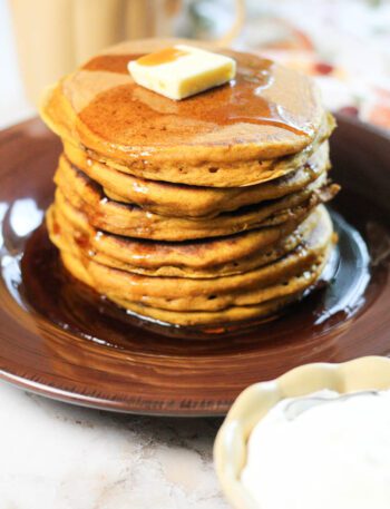 pumpkin pie pancakes