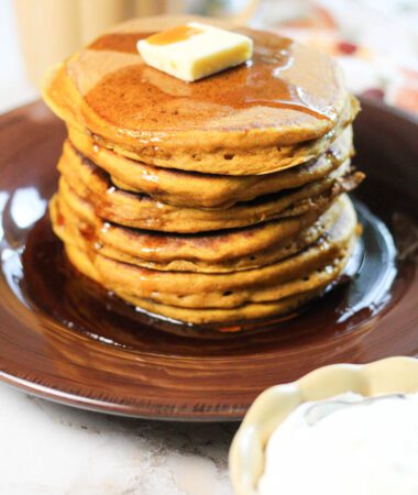 pumpkin pie pancakes