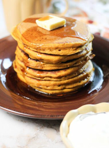 pumpkin pie pancakes