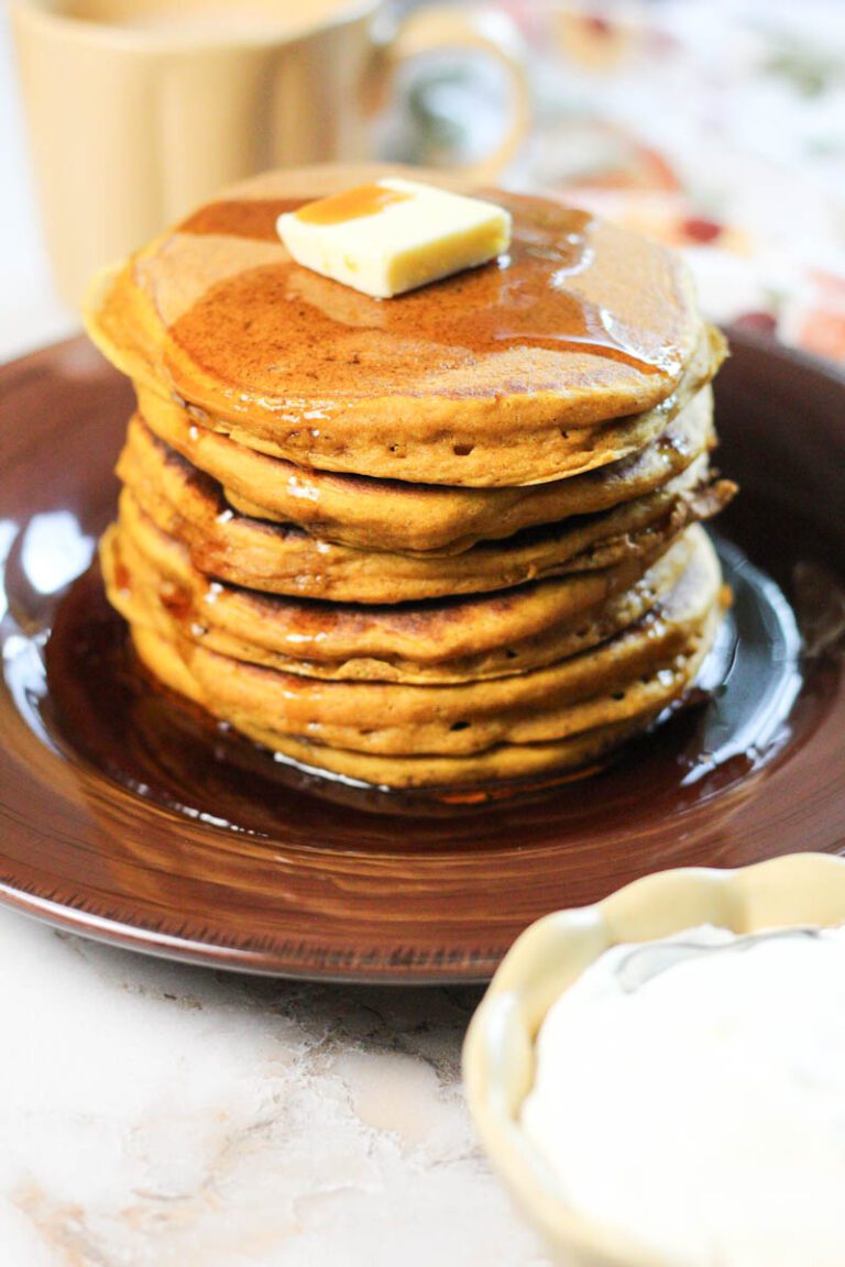 pumpkin pie pancakes