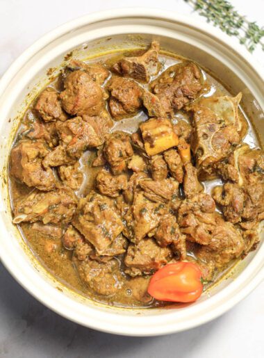 trinidadian curry goat