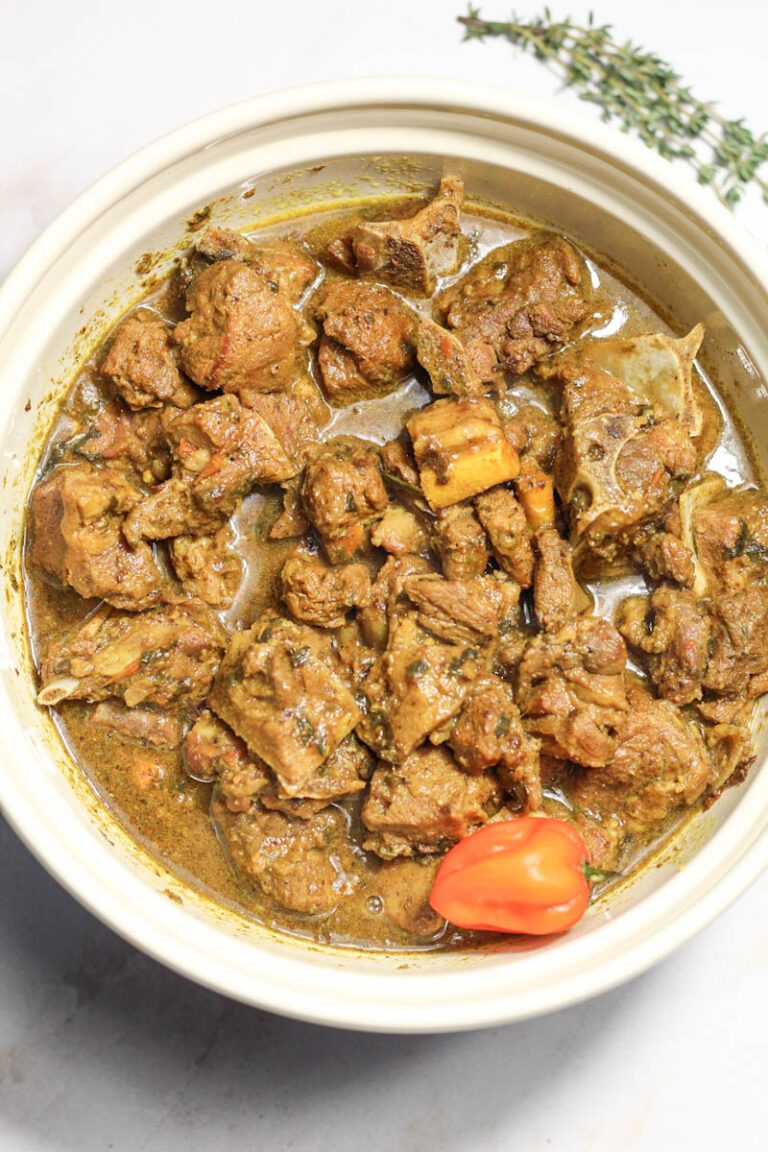 trinidadian curry goat