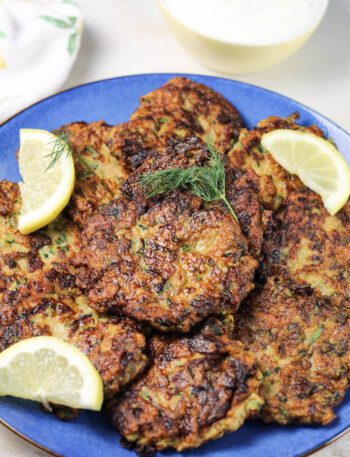 chicken zucchini fritters