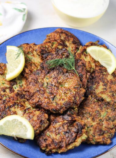 chicken zucchini fritters