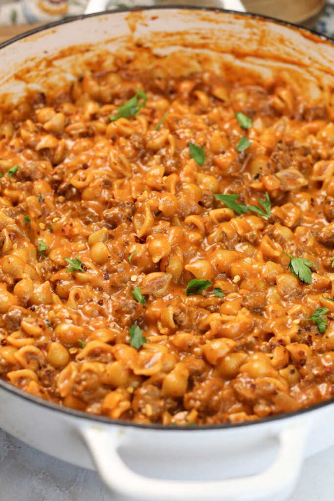 one pot beef pasta