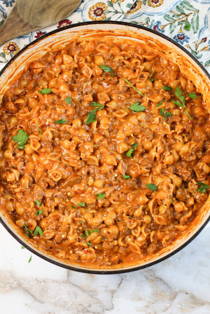 one pot beef pasta