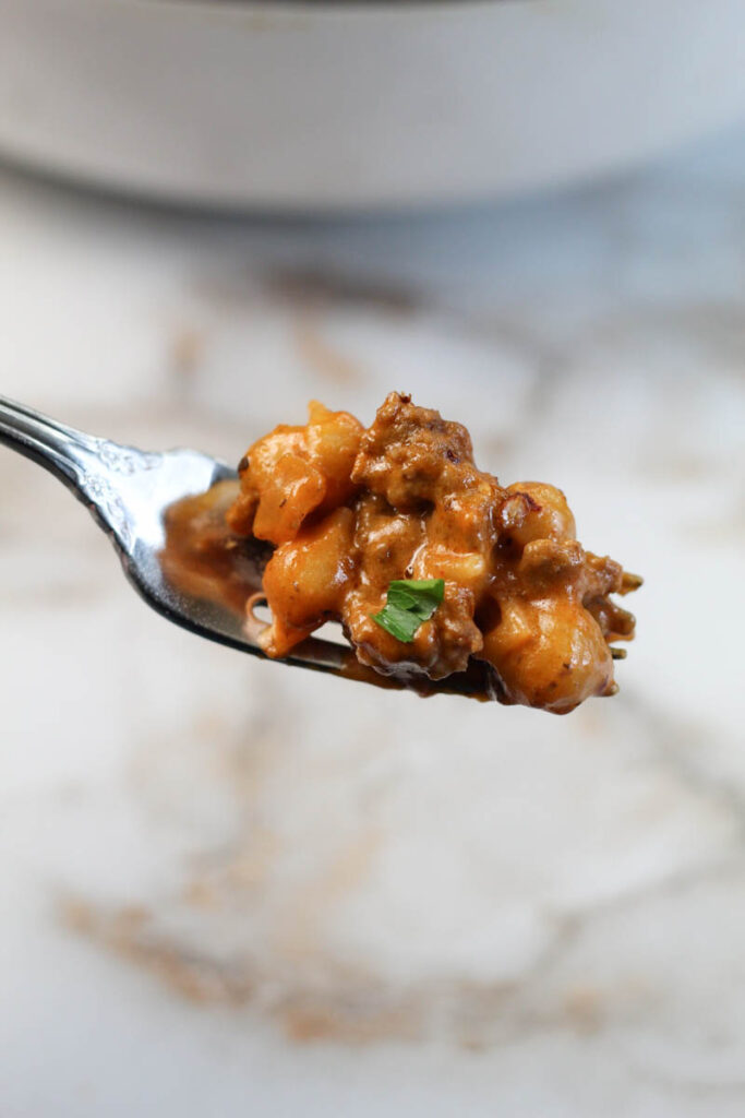 one pot beef pasta