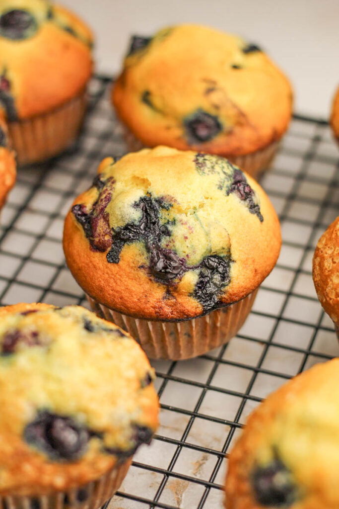 blueberry orange muffins
