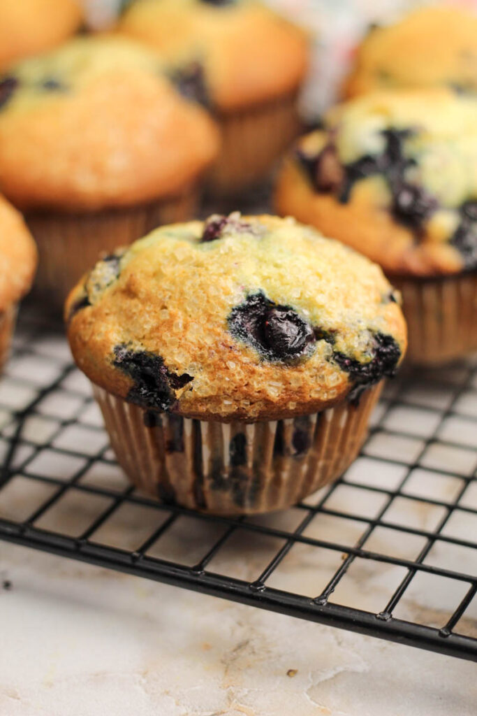 blueberry orange muffins