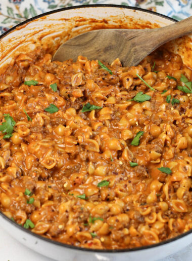 one pot beef pasta