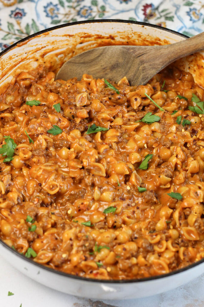 one pot beef pasta